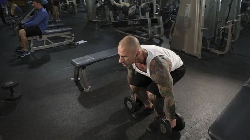 Dumbbell Clean