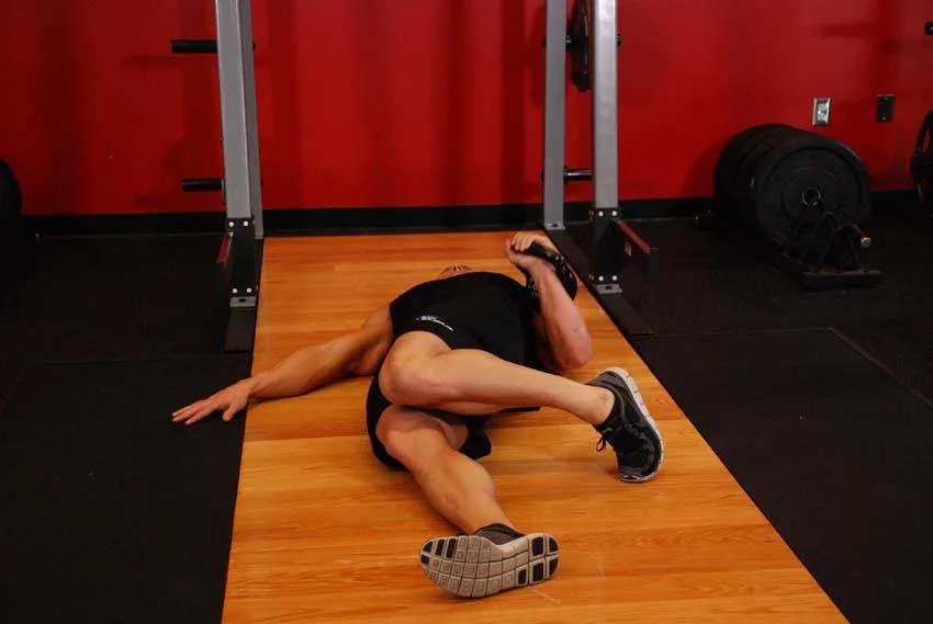 Extended Range One-Arm Kettlebell Floor Press