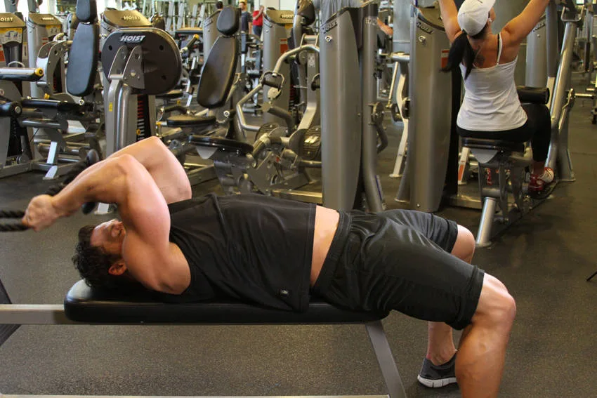 Low Cable Triceps Extension