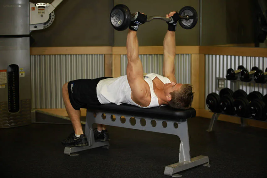 Lying Triceps Press Lying Triceps Press