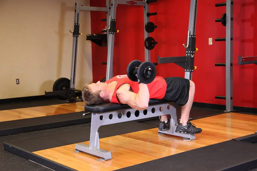 One Arm Dumbbell Bench Press One Arm Dumbbell Bench Press