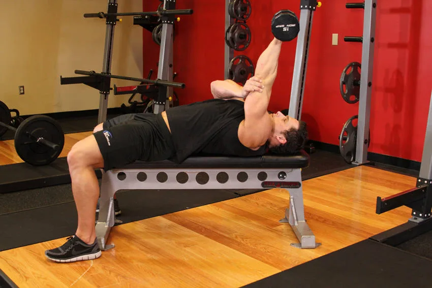 One Arm Pronated Dumbbell Triceps Extension One Arm Pronated Dumbbell Triceps Extension