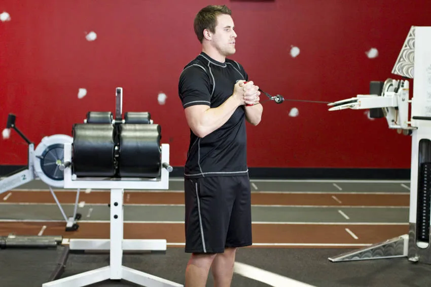 Pallof Press With Rotation