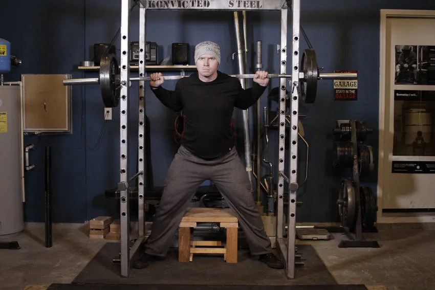 Reverse Band Box Squat Reverse Band Box Squat