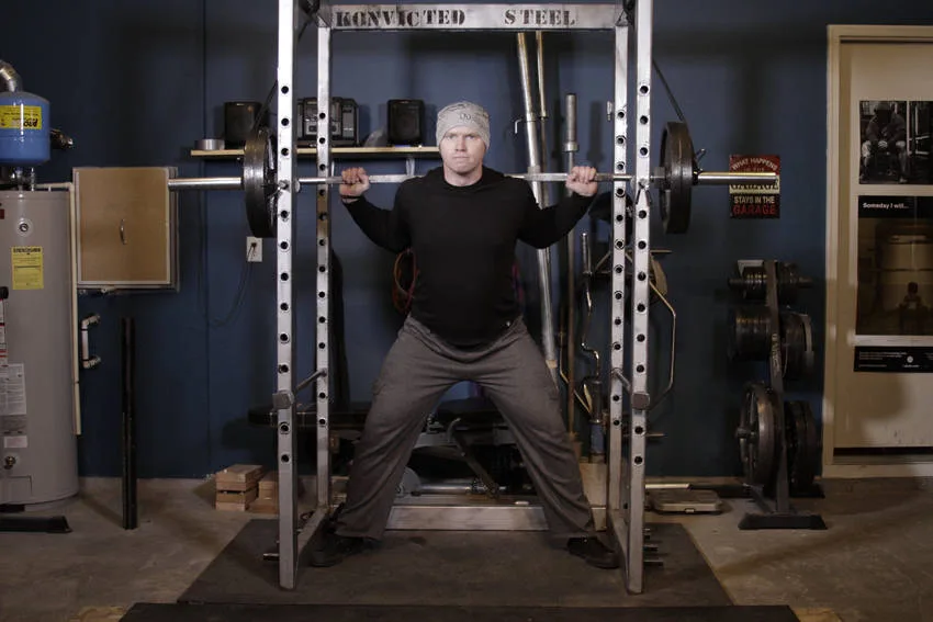 Reverse Band Power Squat Reverse Band Power Squat