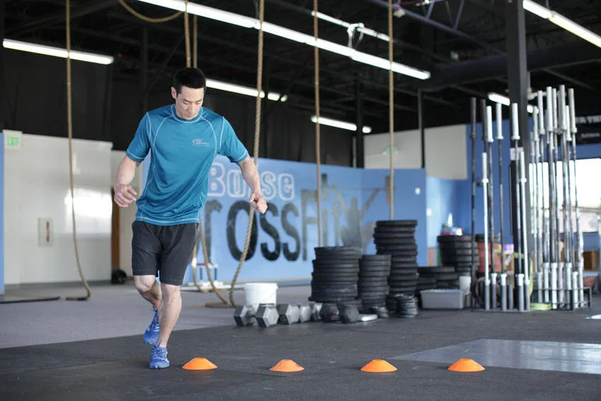 Single-Leg Lateral Hop Single-Leg Lateral Hop