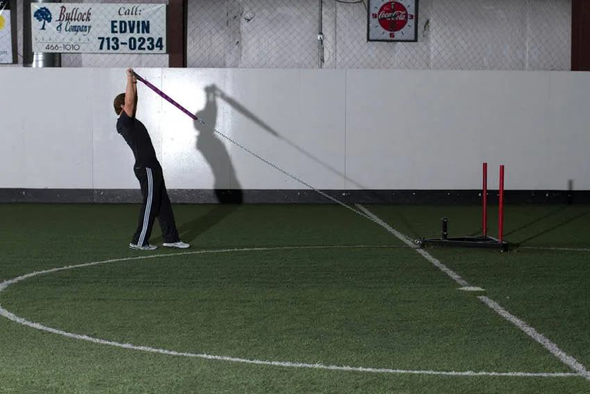 Sled Overhead Backward Walk Sled Overhead Backward Walk