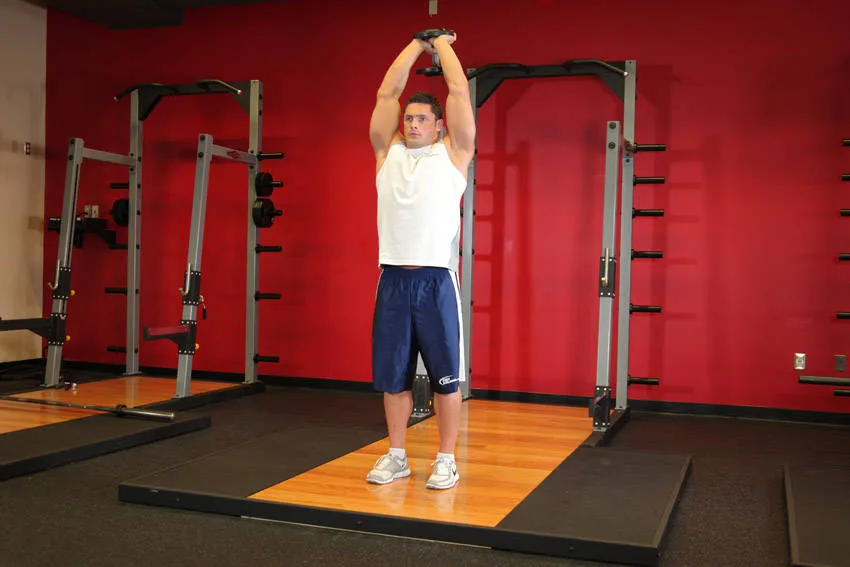 Standing Dumbbell Triceps Extension