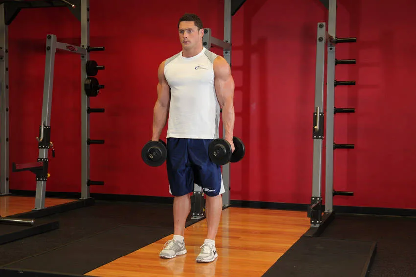 Standing Inner-Biceps Curl Standing Inner-Biceps Curl