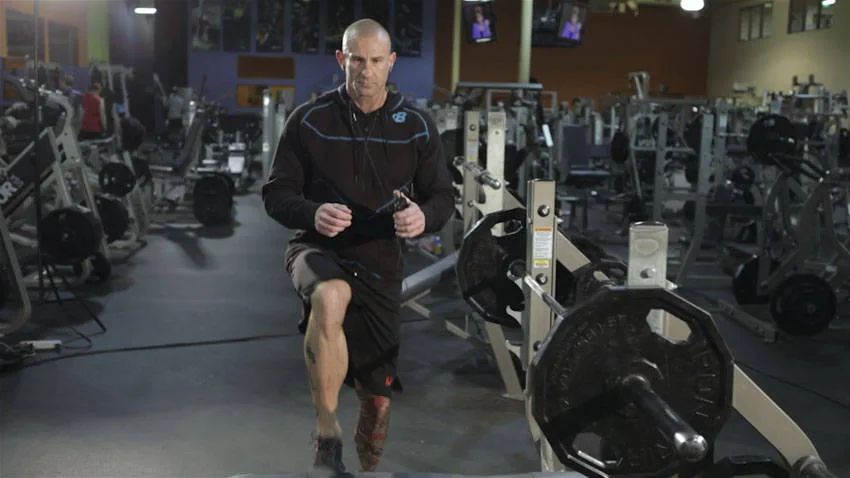Step-up with Knee Raise