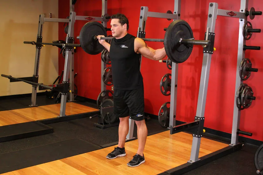 Stiff Leg Barbell Good Morning Stiff Leg Barbell Good Morning