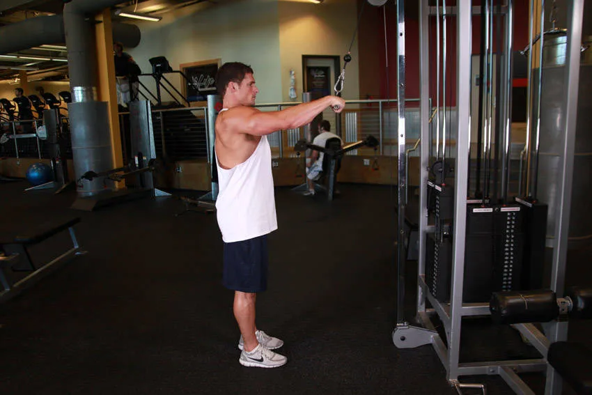 Straight-Arm Pulldown Straight-Arm Pulldown
