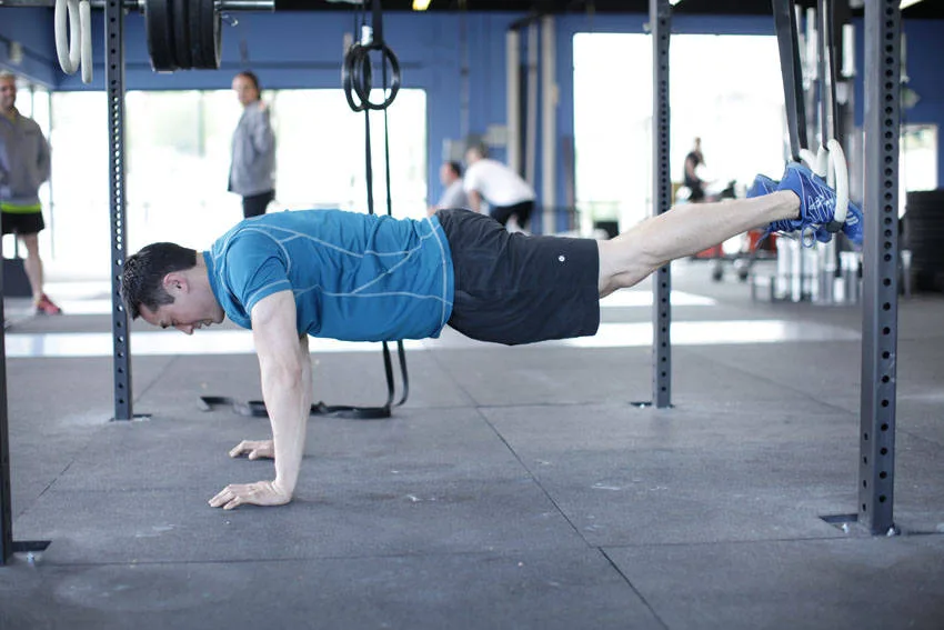 Suspended Reverse Crunch Suspended Reverse Crunch