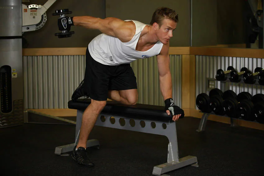 Tricep Dumbbell Kickback Tricep Dumbbell Kickback