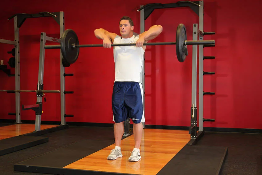 Upright Barbell Row Upright Barbell Row