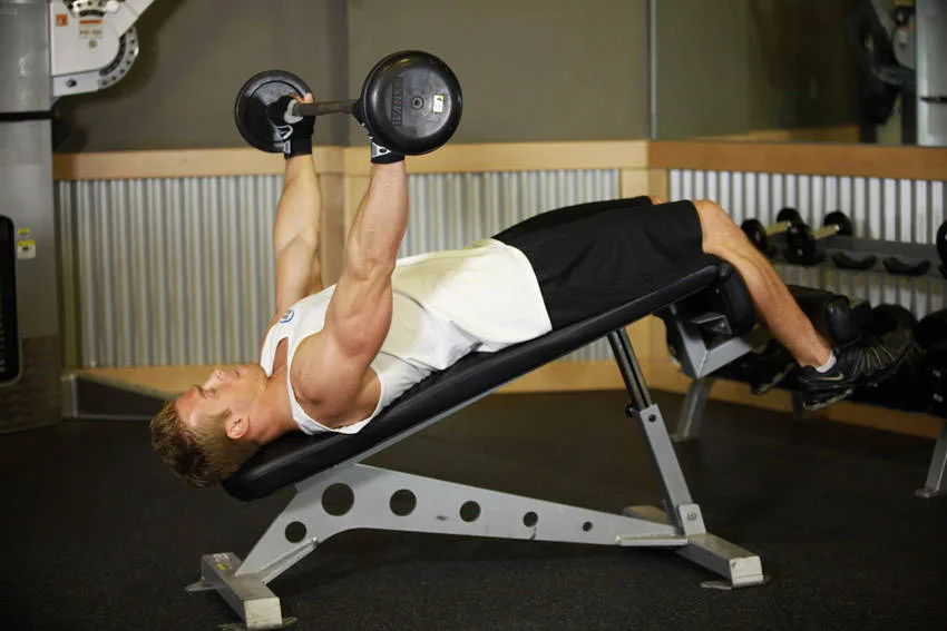 Wide-Grip Decline Barbell Pullover Wide-Grip Decline Barbell Pullover