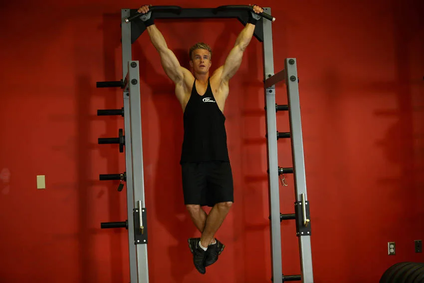 Wide-Grip Rear Pull-Up Wide-Grip Rear Pull-Up